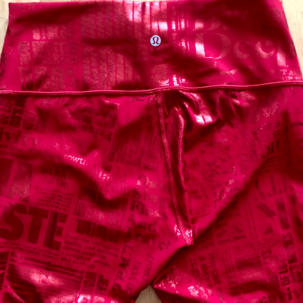 Lululemon wonder under leggings